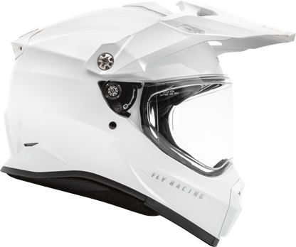 Trekker Solid Helmet White Lg