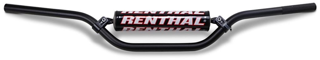 RENTHAL 7/8" Off-Road Handlebar - 809 - RC High - Black 809-01-BK-01-185