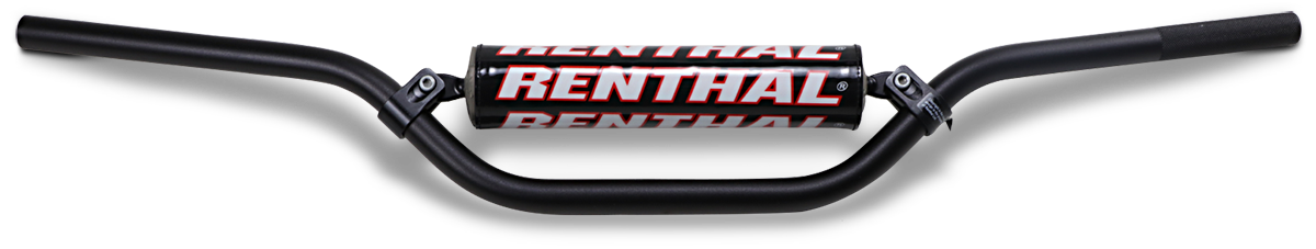 RENTHAL 7/8" Off-Road Handlebar - 809 - RC High - Black 809-01-BK-01-185