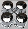Steel 4/110 Chrome Cap 4 Pack
