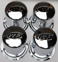 Steel 4/110 Chrome Cap 4 Pack