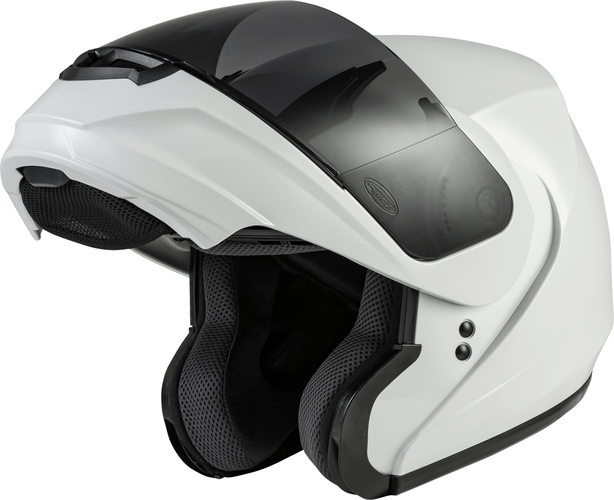 Md 04 Modular Helmet Pearl White 2x