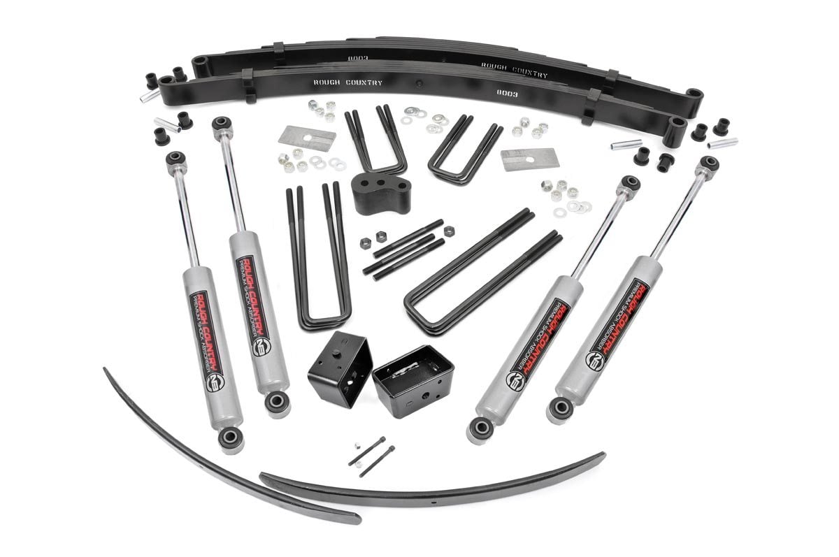 4 Inch Lift Kit | Rear Blocks | Dodge/Plymouth Ramcharger (78-93)/Trailduster (78-81)  | 325.20