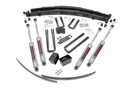 4 Inch Lift Kit | Rear Blocks | Dodge/Plymouth Ramcharger (78-93)/Trailduster (78-81)  | 325.20