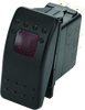 DragonFire Racing Lighted Switch On/Off Rocker Switch Red Lite