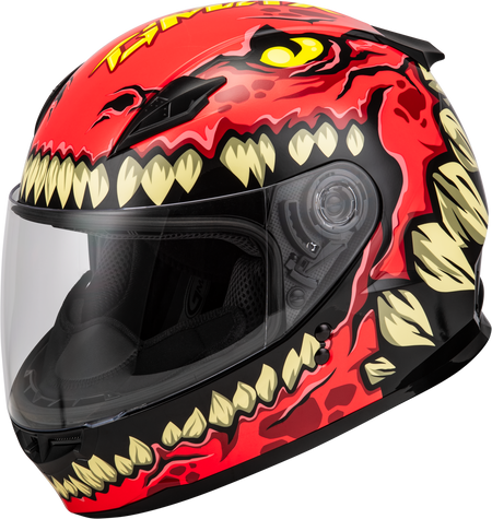 Youth Gm 49y Drax Helmet Red Ys