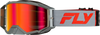 Zone Pro Goggle Grey/Red W/ Light Red Mirror/Amber Lens