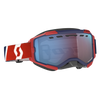 Fury Snowcross Goggle Red/ Blue Enhancer Blue Chrome