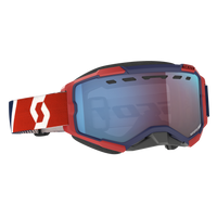 Fury Snowcross Goggle Red/ Blue Enhancer Blue Chrome