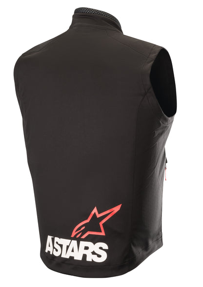 Session Race Vest Black Red Lg