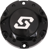 4/110 Center Cap Gloss Black