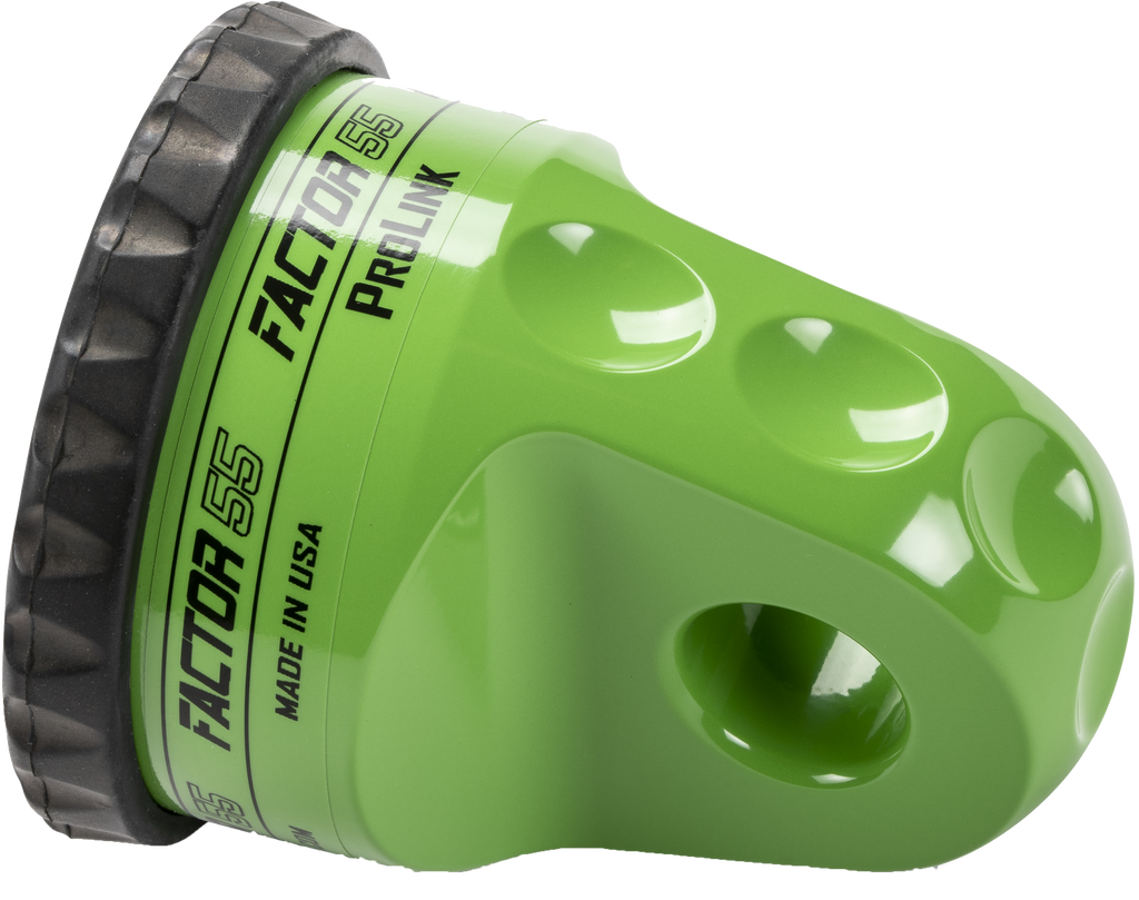 FACTOR 55 ProLink XTV Winch Shackle - Lime Green (Part Number: 00110-08)