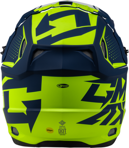 Mx 96 502 Helmet Matte Blue/Green  Sm
