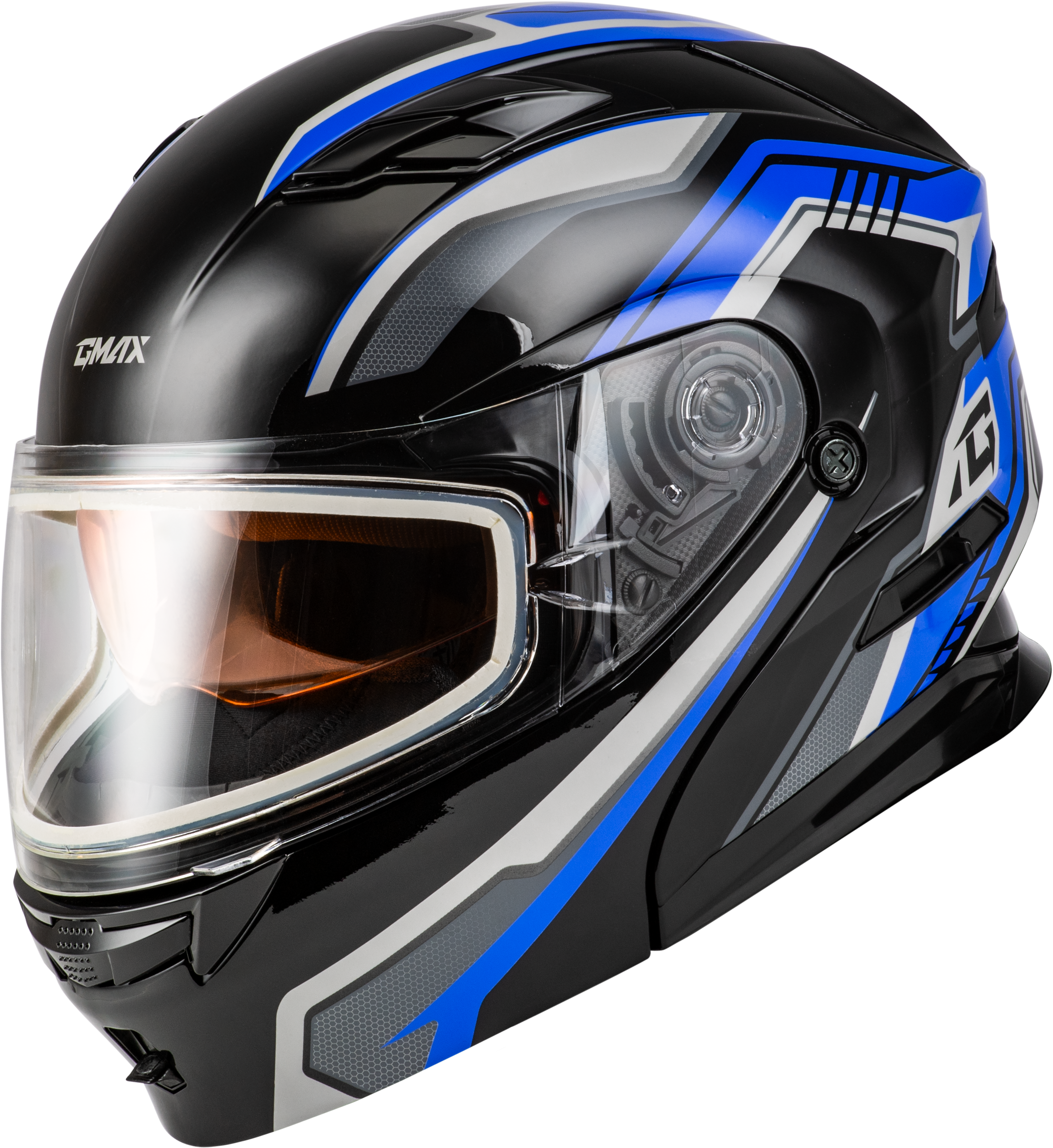 Md 01s Transistor Snow Helmet Blue/Black Sm