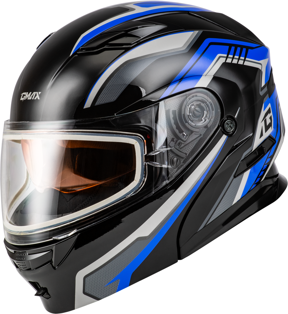 Md 01s Transistor Snow Helmet Blue/Black 3x