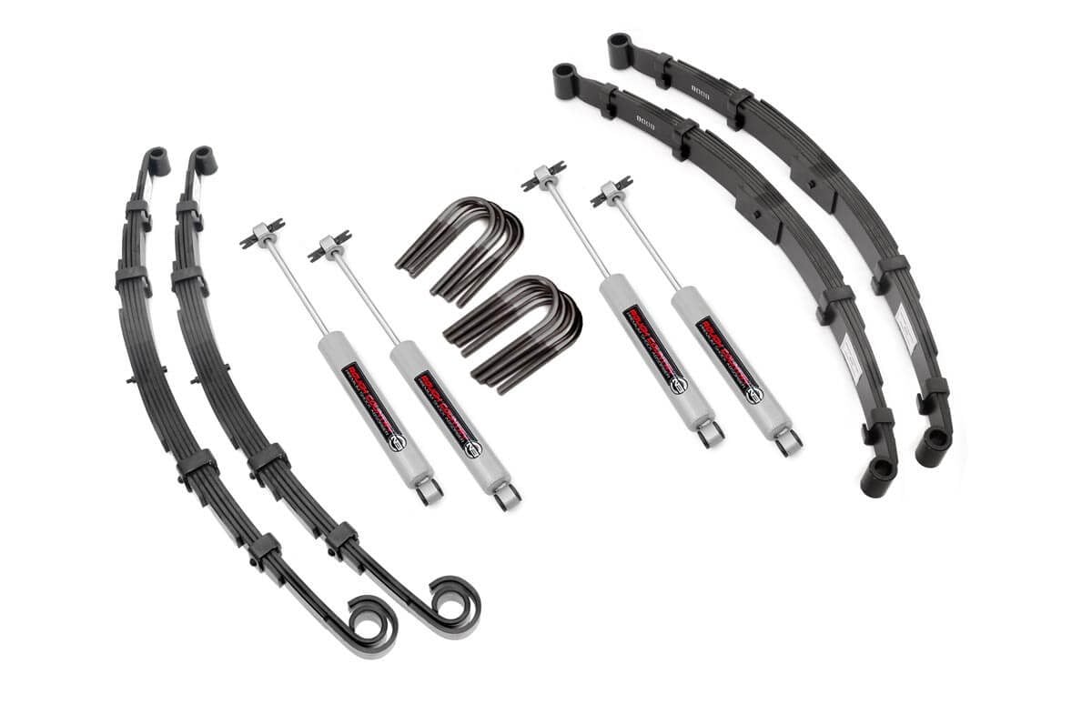 2.5 Inch Lift Kit | Jeep CJ 7 4WD (1976-1986) | 61030
