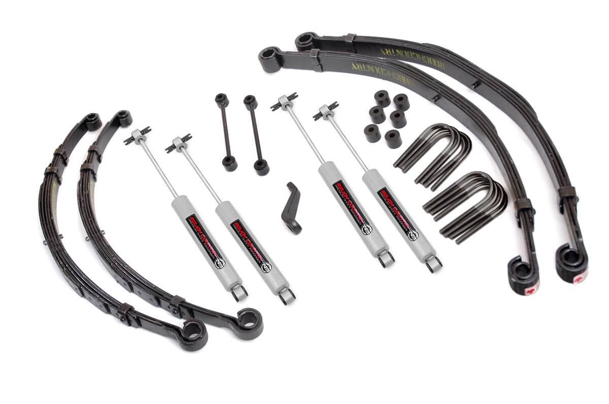 4 Inch Lift Kit | Jeep CJ 7 4WD (1976-1981) | 675-76-8130