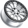 Alpha Bdlk 17x7 5/4.5 (+40mm) Silver/Blk