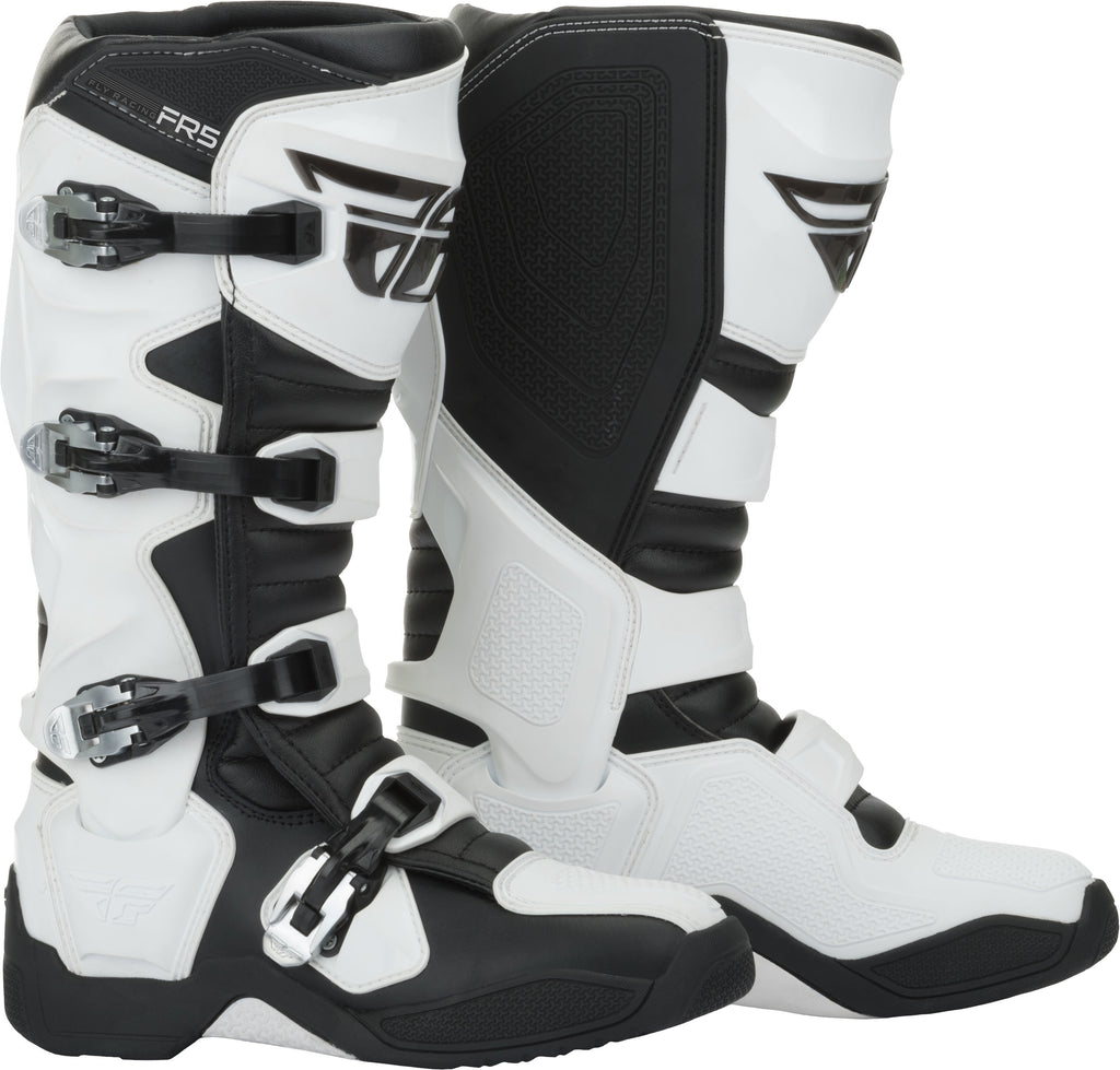 FLY RACING Fr5 Boots White Size 13