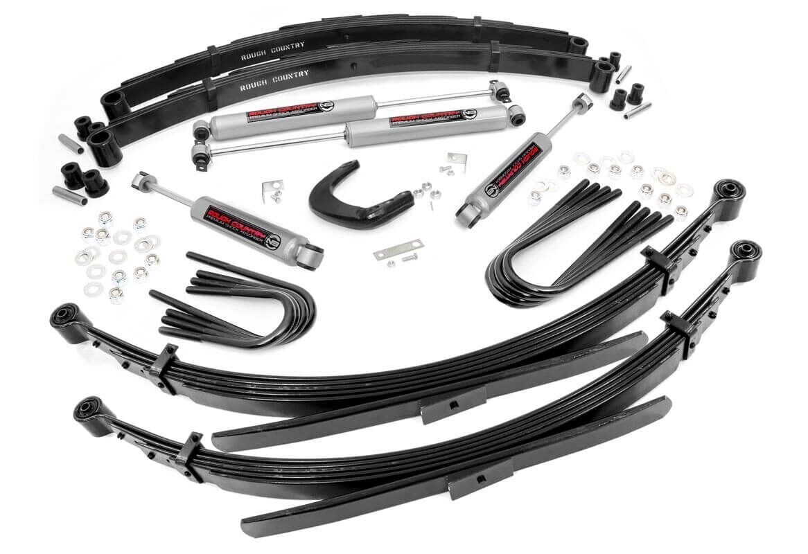 6 Inch Lift Kit | 52 Inch RR Springs | Chevy/GMC 3/4-Ton Suburban/C25/K25 Truck (77-87) | 21030