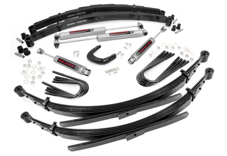 4 Inch Lift Kit | 56 Inch RR Springs | Chevy/GMC 3/4-Ton Suburban/C25/K25 Truck (77-87) | 25530