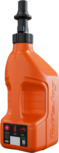 Utility Container Orange W/ Orange Cap 5 Gal