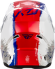Youth Kinetic Drip Helmet Red/White/Blue Yl