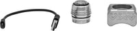 Led Rechargeable Dome Light Silver
