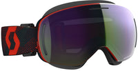 SCOTT Lcg Evo Snowcross Goggle - Red/Blu with Nights Enhancer Green Chrome