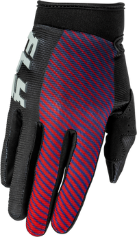 Youth F 16 Gloves Black/Red/Purple Y2xs