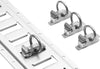 E Track O Ring Clips 4/Pk