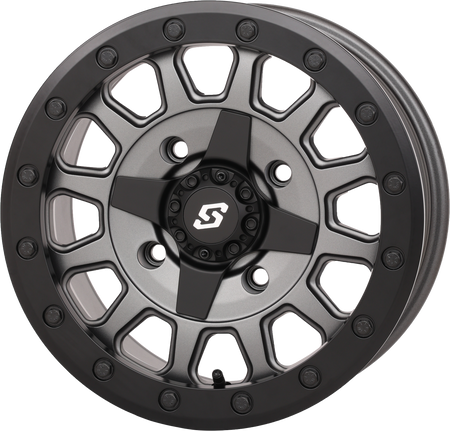 Adapt Dd Wheel 15x7 5+2 4/137 & 4/156 Matte Gnmtl Grey
