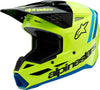 Sm3 Youth Radium Helmet Ylw Fluo/Blk/Blue Yl