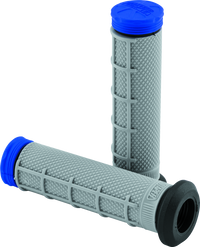 ProTaper Tri Density ATV 1/2 Waffle Grips - Blue