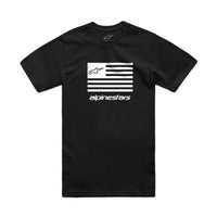Flag Csf Tee Black/White Lg