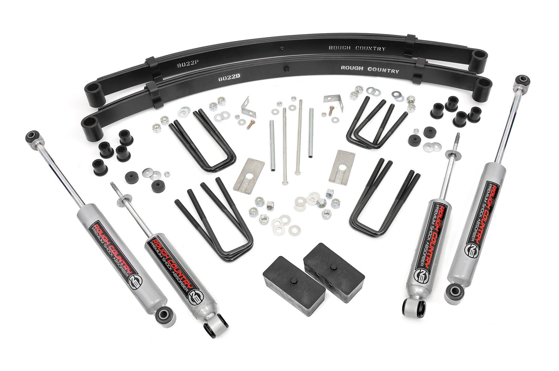 3 inch Lift Kit | Rear Blocks | Toyota Truck 4WD (1984-1985) | 705N3