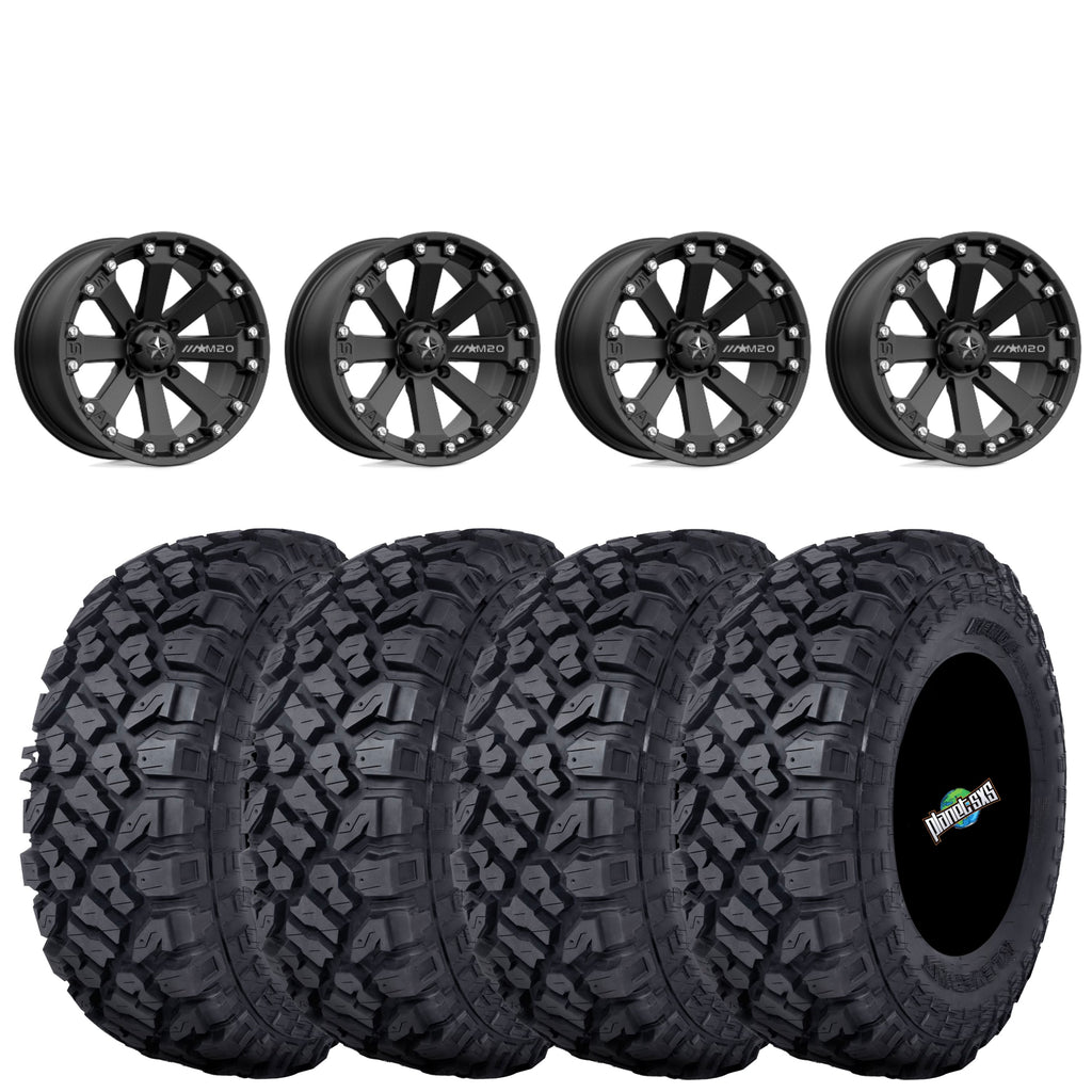 MSA M20 Kores on Kenda Klever tires