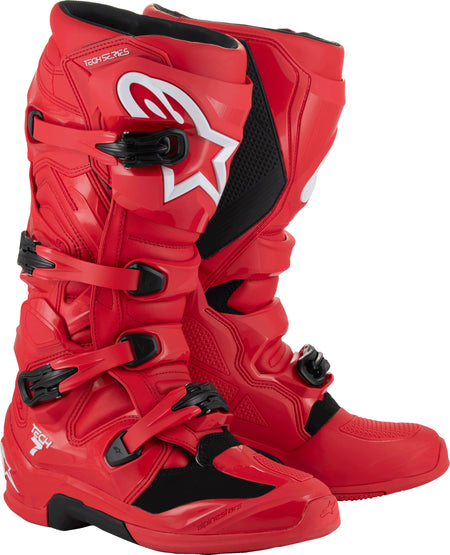 Alpinestars Tech 7 Boots Bright Red - Part Number 2012025-3010-8
