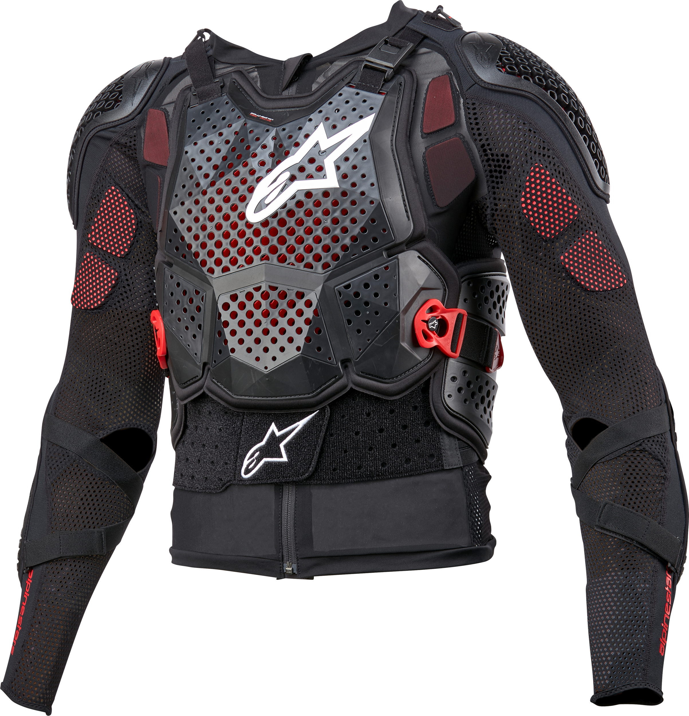 Bionic Tech V3 Protection Jacket Blk/Wht/Red Lg