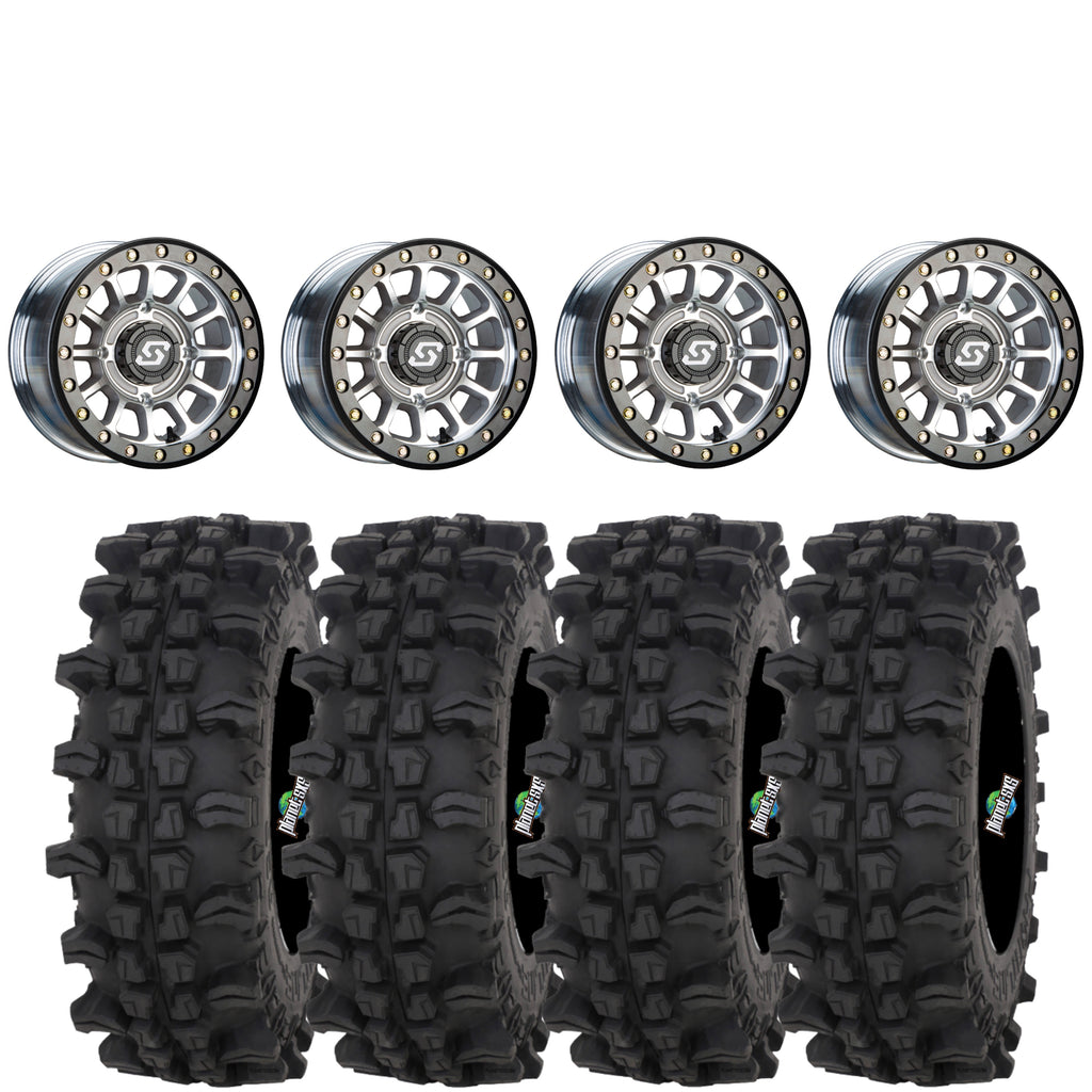 Sedona Sano beadlock machined on Frontline ACP | 4/137 32X10-15