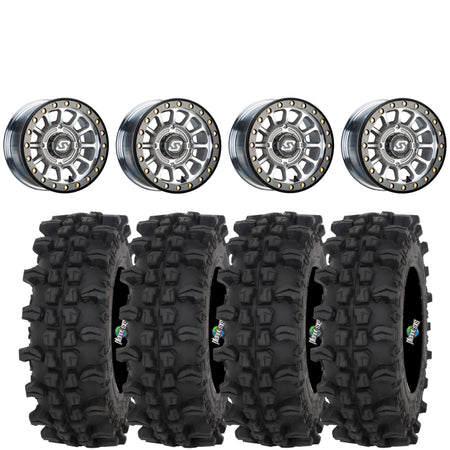 Sedona Sano beadlock machined on Frontline ACP | 4/137 32X10-15