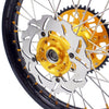 KKE 21 & 18 Enduro Rims for Suzuki RMZ250 2007-2018 RMZ450 2005-2017 Gold Nipple