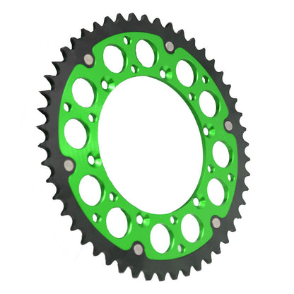 KKE 44T/48T/49T/50T/51T Green Blue Rear Billet Sprocket For KAWASAKI