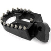 KKE BILLET CNC FOOTPEGS FOR YAMAHA YZ85 YZ125 YZ250 YZ426F YZ450F WR250F WR450F BLUE BLACK SILVER OPTIONAL