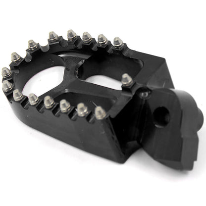 KKE BILLET CNC FOOTPEGS FOR YAMAHA YZ85 YZ125 YZ250 YZ426F YZ450F WR250F WR450F BLUE BLACK SILVER OPTIONAL