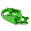 KKE CNC Aluminum Footpegs for HONDA/KAWASAKI Red/Blue/Green/Black/Silver