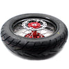KKE 17 Inch Supermoto Wheels Tires for SUZUKI RMZ250 2007-2025 RMZ450 2005-2025