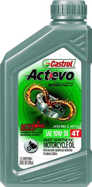 Part Synthetic Oil 4t 10w30 1qt