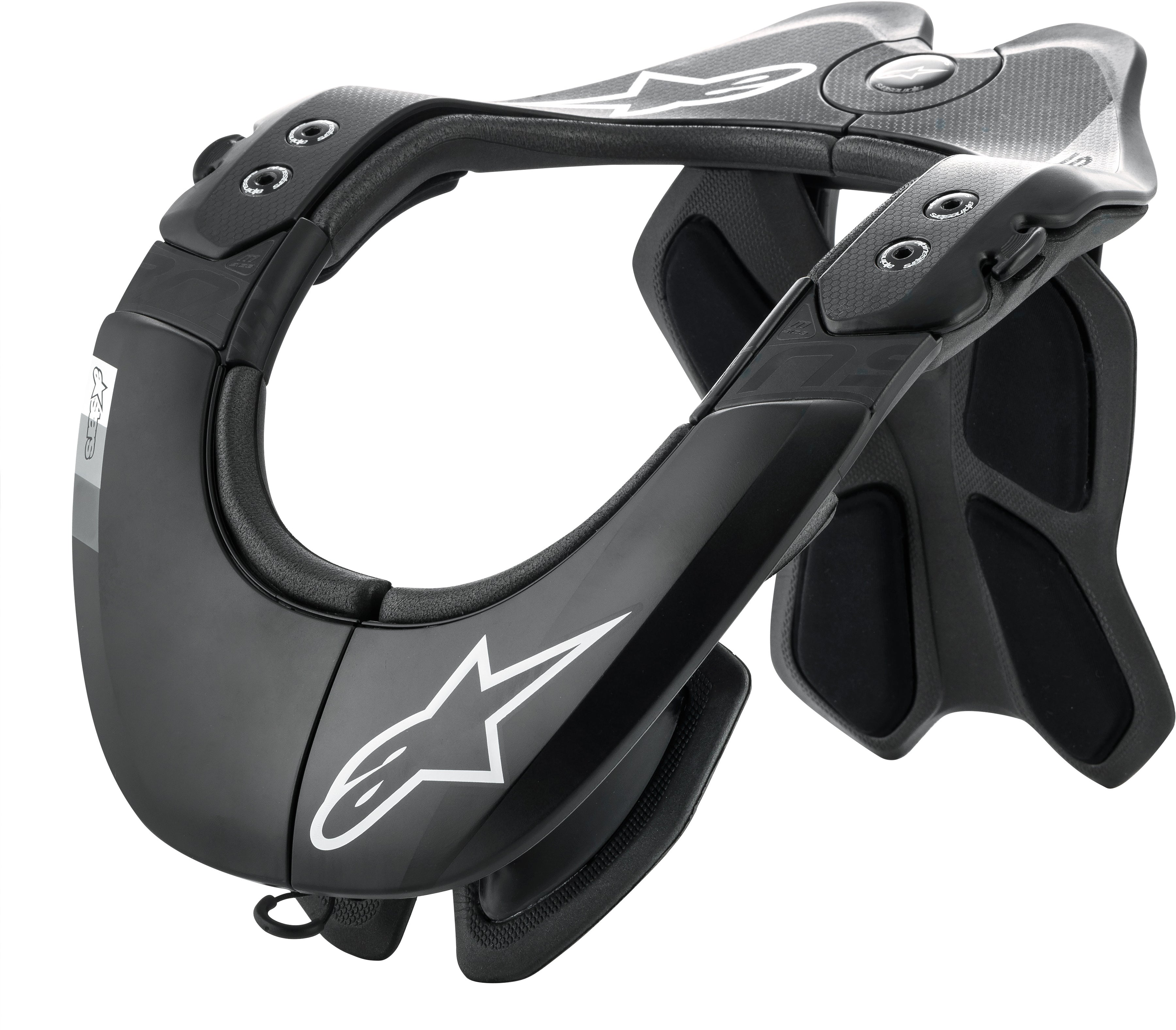 Bns Tech 2 Neck Support Black/Cool Grey Lg Xl