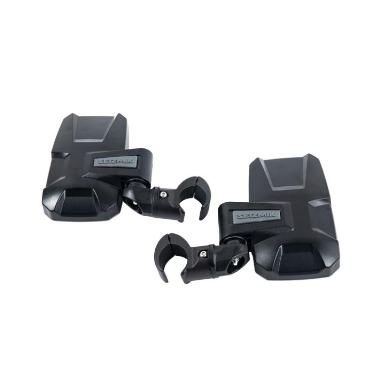 Seizmik 24+  Polaris/Cam-am/Honda/Kaw Embark Side View Mirror  Adj. 1.75-2 in. ROP -Pair
